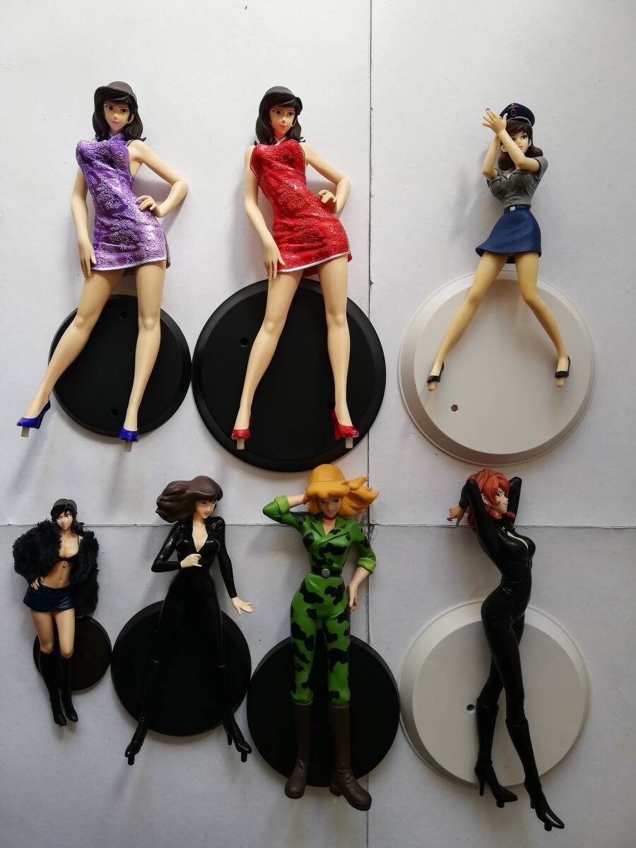 中古】昭和レトロ、出勤 ミニスカポリス フィギュア パンチラ対決編