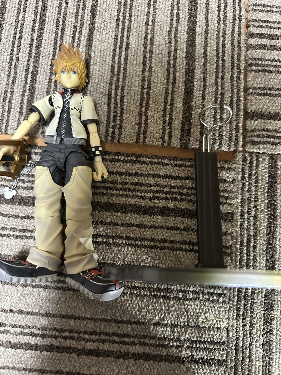 中古】プレイアーツ キングダムハーツVer. クラウド＆セフィロス 2体