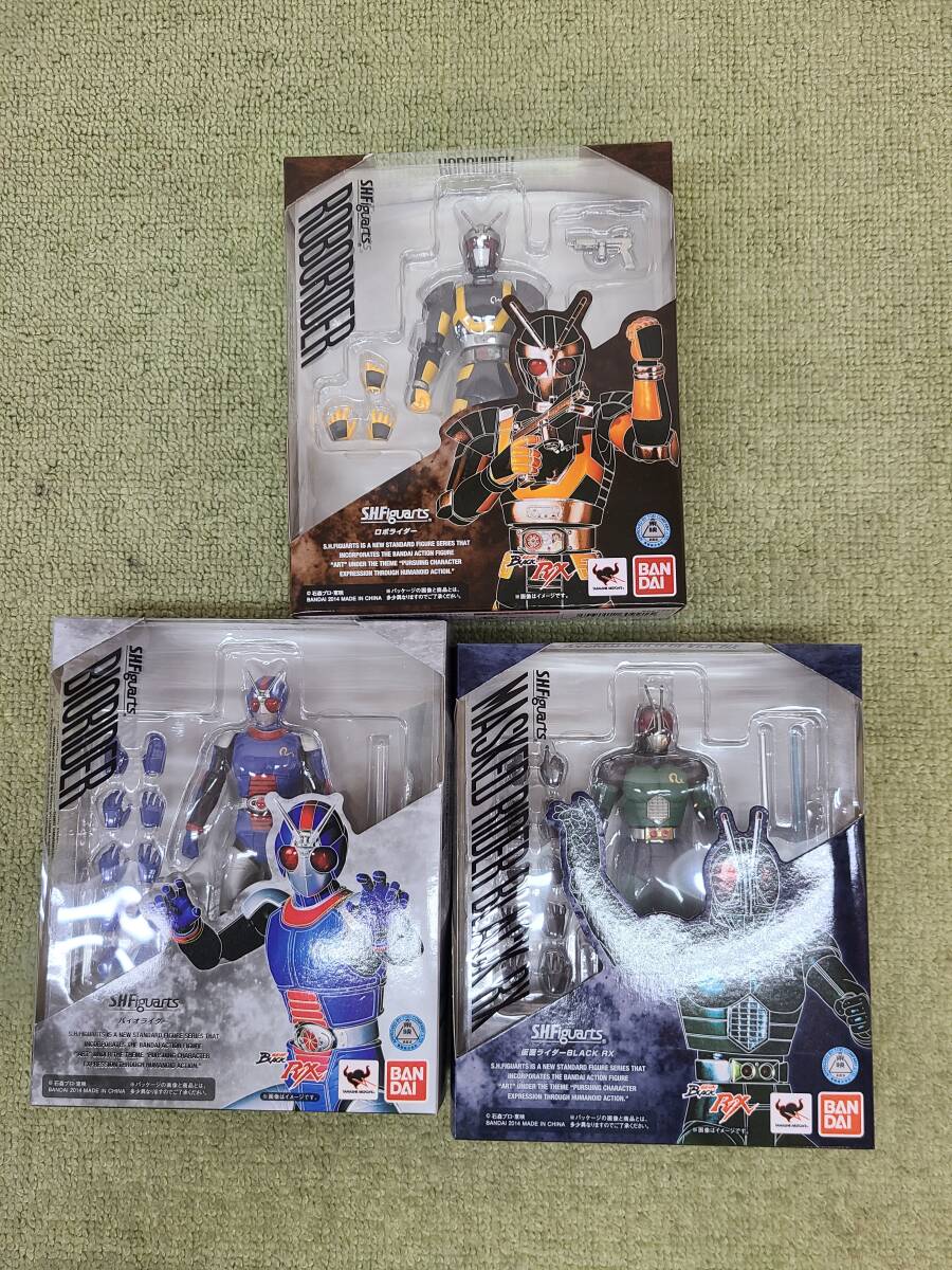 中古】☆仮面ライダーブラック RX バイオライダー ロボライダー お面4