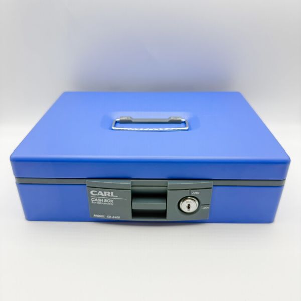 新品】未使用 カール CARL キャッシュボックス CB-9500 手提げ金庫