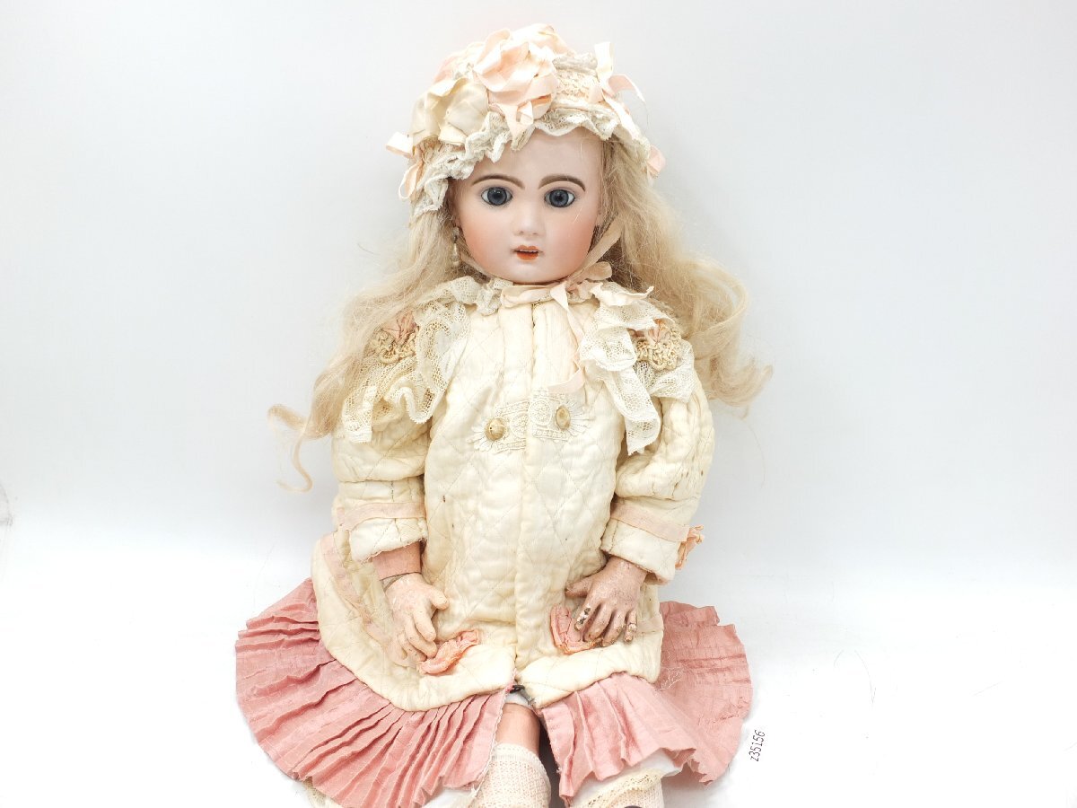 中古】ロング フェイス ジュモー（レプリカ）55cm セサミ ブレインズ