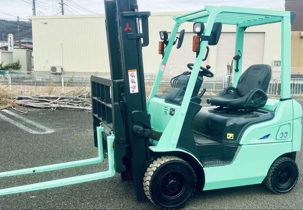 MITSUBISHI 三菱 フォークリフト FG15 マスト3M ガソリン 現状渡し