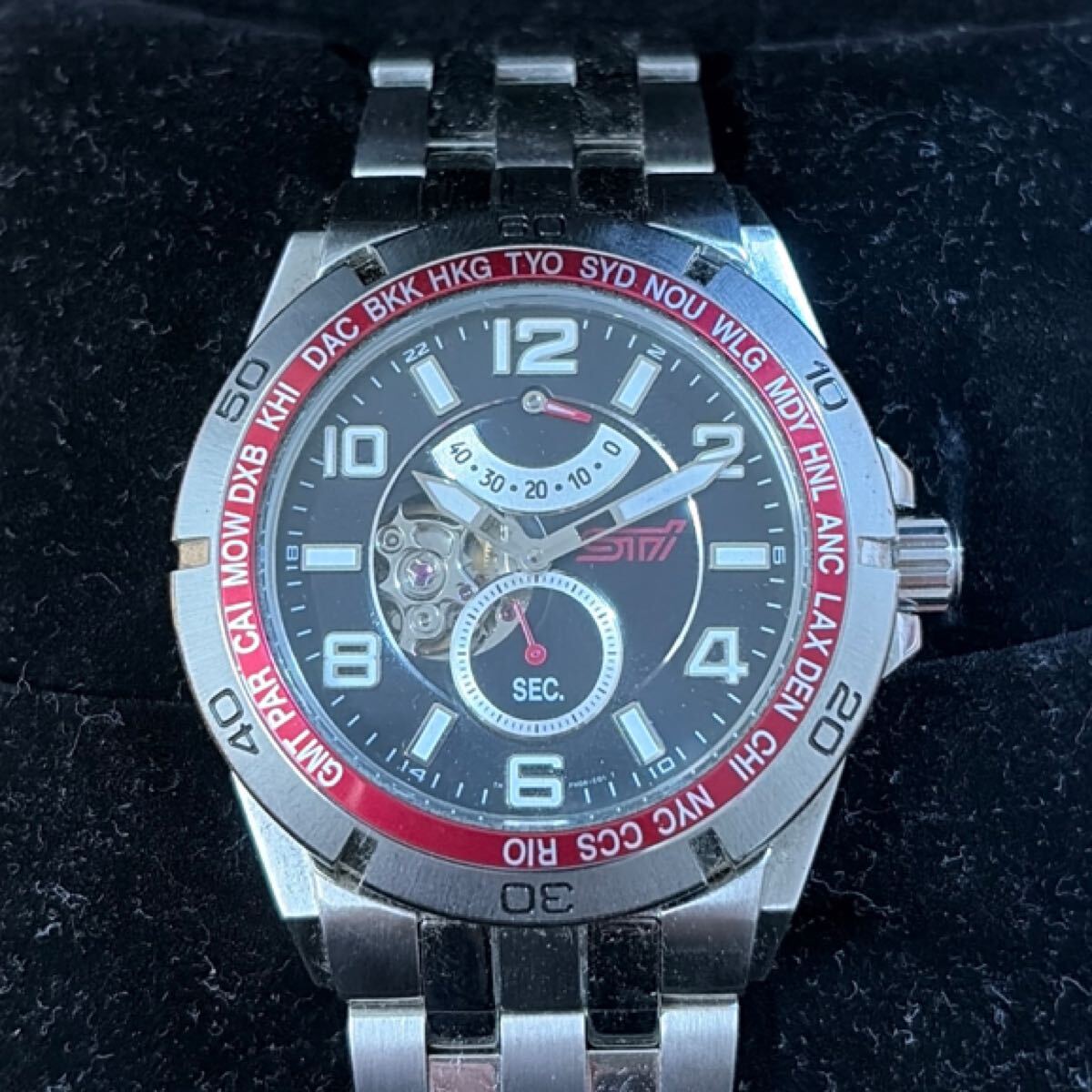 動作品 SEIKO セイコー メカニカルウォッチ 4S25-8010 自動巻 メンズ