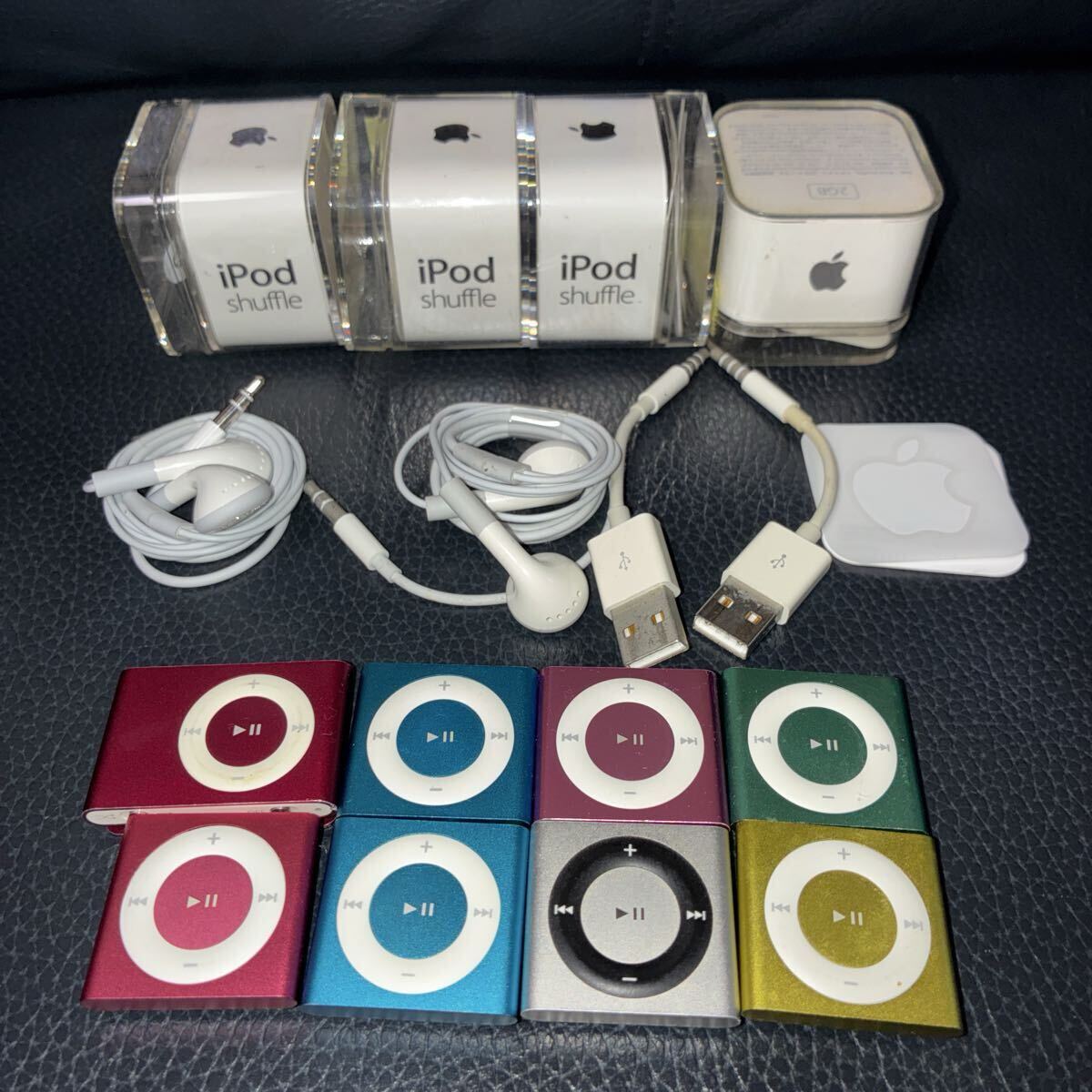 新品】未使用品 APPLE iPod shuffle MC749J/A 2GB オレンジの落札情報