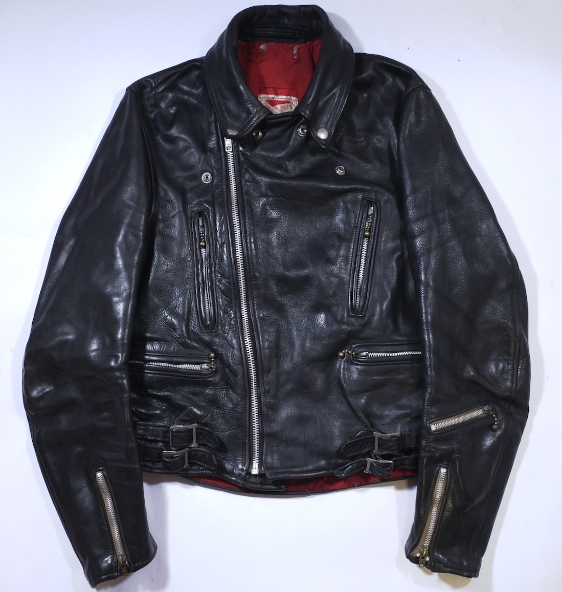 ルイスレザー × ネイバーフッド × フラグメントデザイン サイクロン 希少40 Yahoo!オークション - NEIGHBORHOOD×FRAGMENT × ルイスレザー ネイ