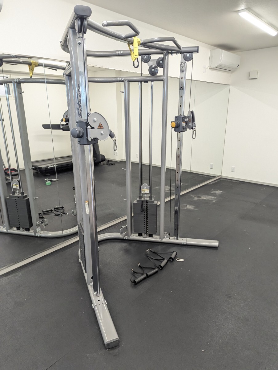 Life Fitness　ライフフィットネス　ウレタンダンベル　28kg　1個 未使用に近い】Life Fitness ライフフィットネス ウレタン ダンベル