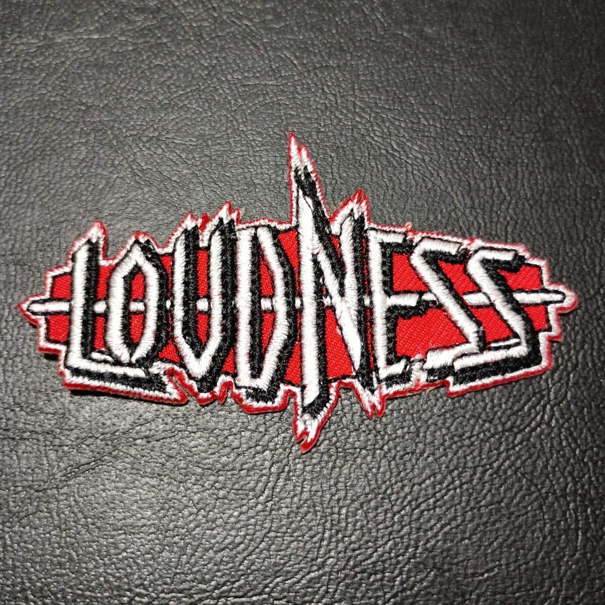 新品LOUDNESS 刺繍パッチ ワッペン tour ラウドネス &frasl; iron maiden