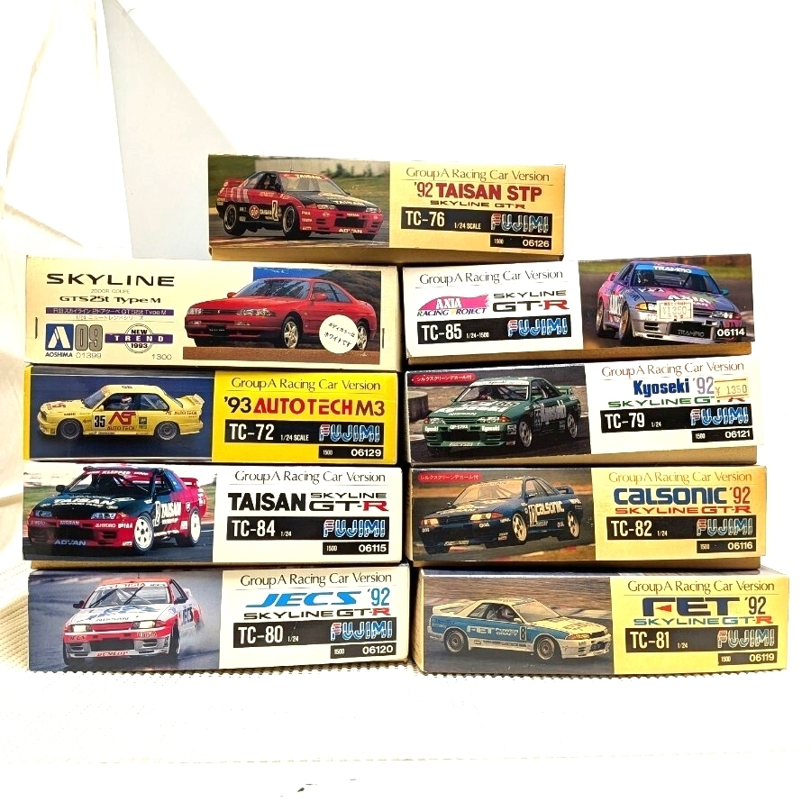 動作OK】タミヤ 1/10 電動RC 4WDレーシングカー アクシア スカイライン