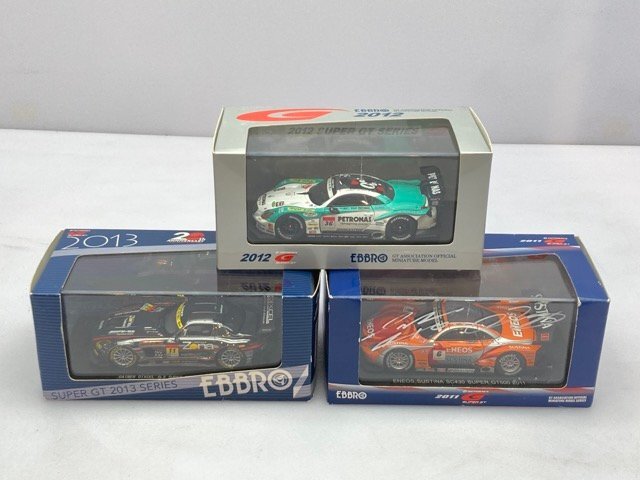 SUPER GT 2008 モデルカー3台セット] EBBRO MMP 1/43 GT500クラス No