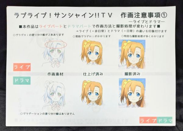 中古】ラブライブ！ 設定資料 絢瀬 絵里 原画 制作資料の落札情報詳細