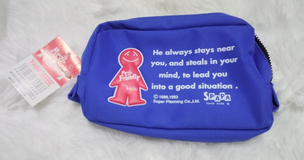 SPAPA Mr.Friendly ミスターフレンドリー ペンケース usedの入札履歴 