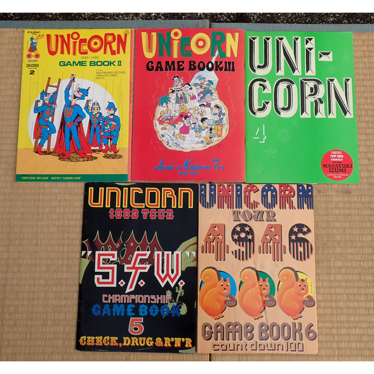UNICORN ユニコーン 奥田民生 阿部義晴 EBI 川西幸一 手島いさむ