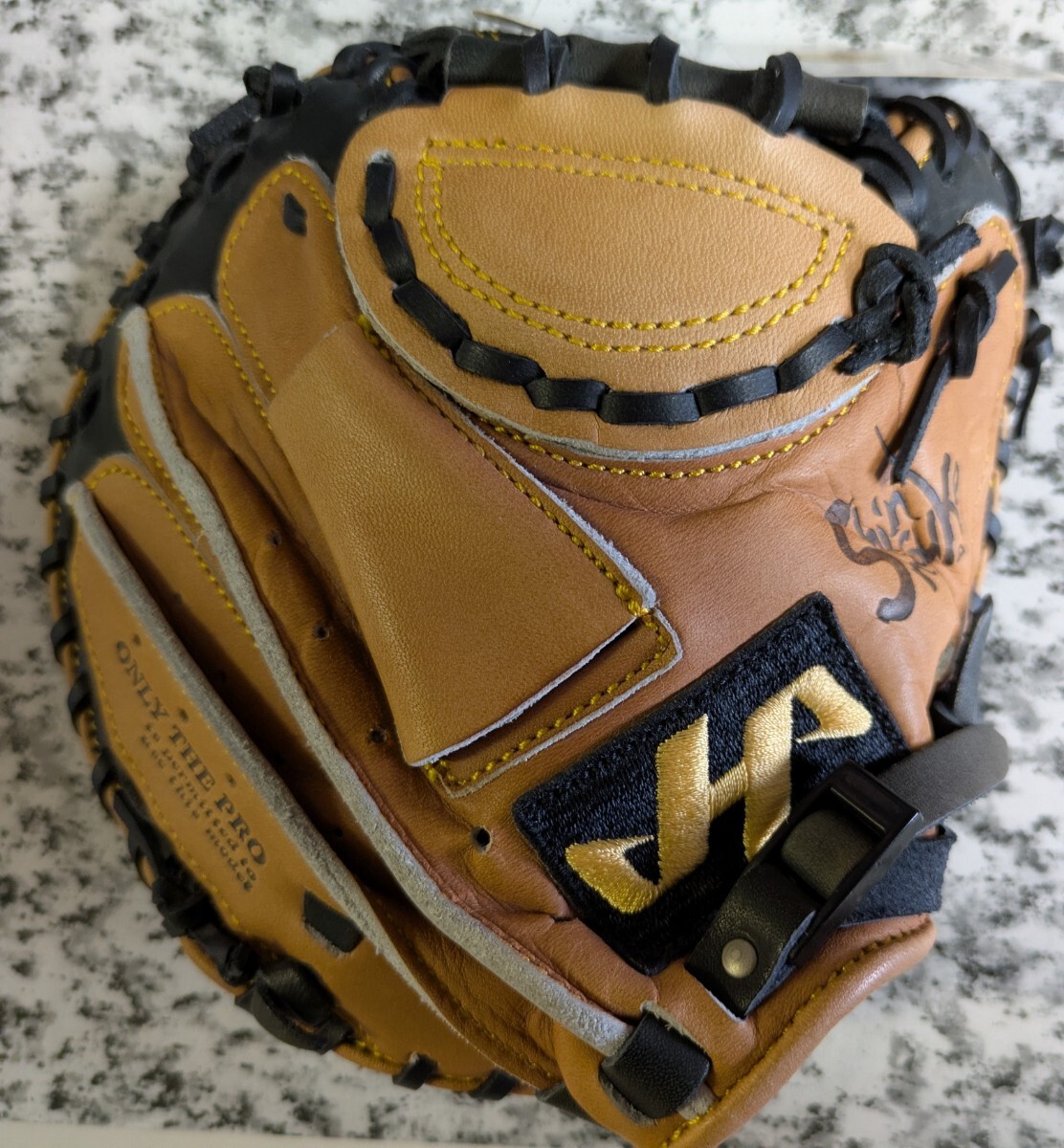 中古】阿部慎之助実使用ミットの落札情報詳細 - Yahoo!オークション