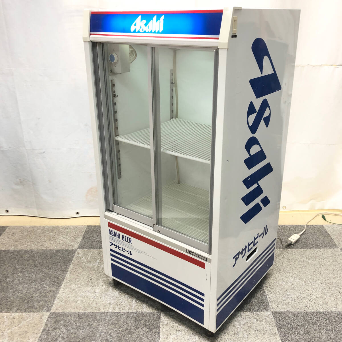 サンデン業務用スライド式 冷蔵ショーケース VRS-68X / ASAHI アサヒ
