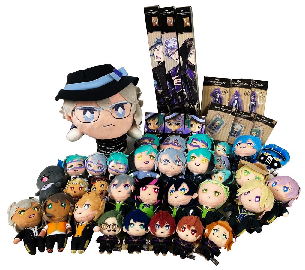 ツイステッドワンダーランド まとめ売り ぬいぐるみ ウエハースカード 新品】ディズニー ツイステッドワンダーランド カード付ウエハース第4