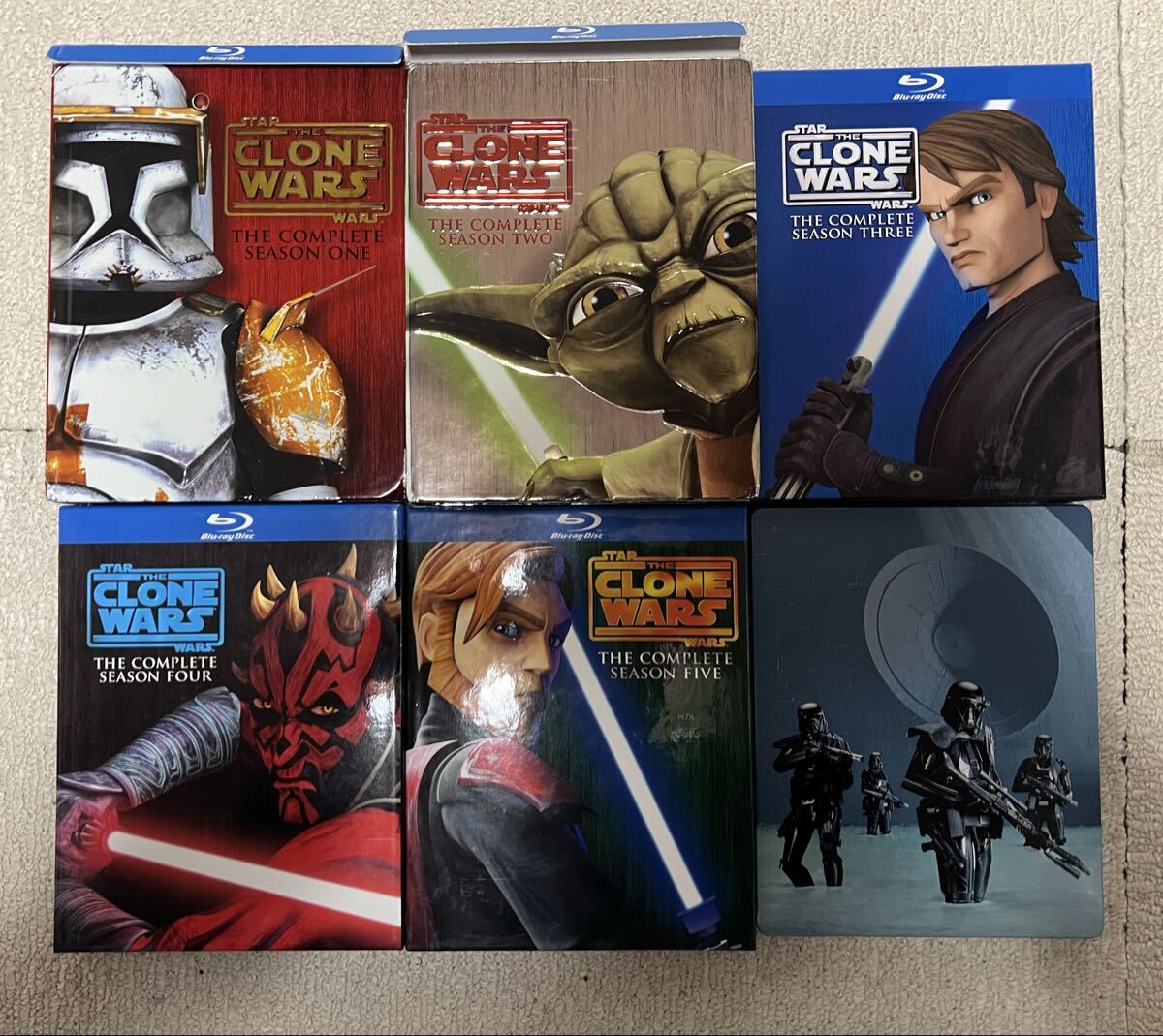 新品未開封 スターウォーズ クローン・ウォーズ フィギュア トイザらス