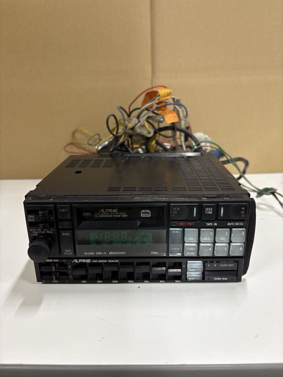 中古】ALPINE アルパイン 3015 5313 3518 アンプ イコライザー