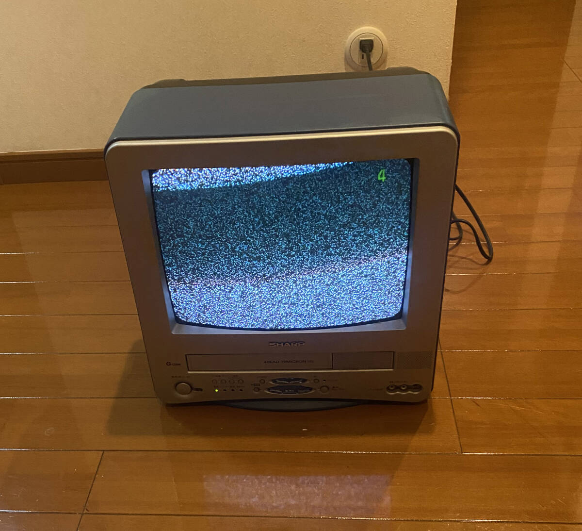 FUNAI 船井電機/フナイ 10型テレビデオ VC-10B ビデオデッキ 動作