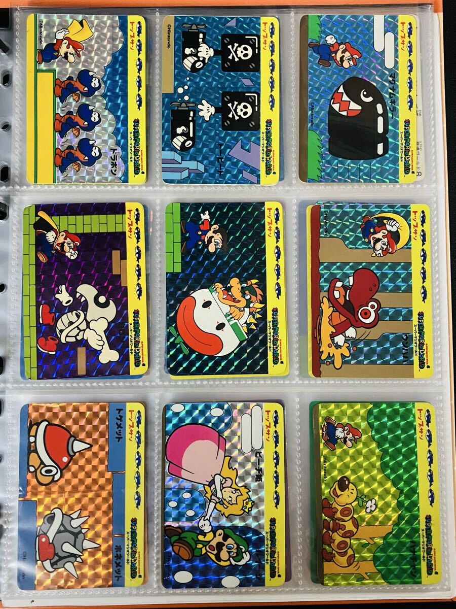 希少 当時物 スーパーマリオワールド カードダス てれびでんわ