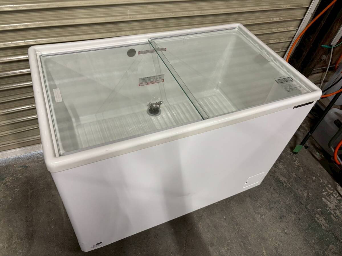 中古】【格安売切】サンデン 冷蔵ショーケース AGV-H220Y 伊藤園 *厨房 