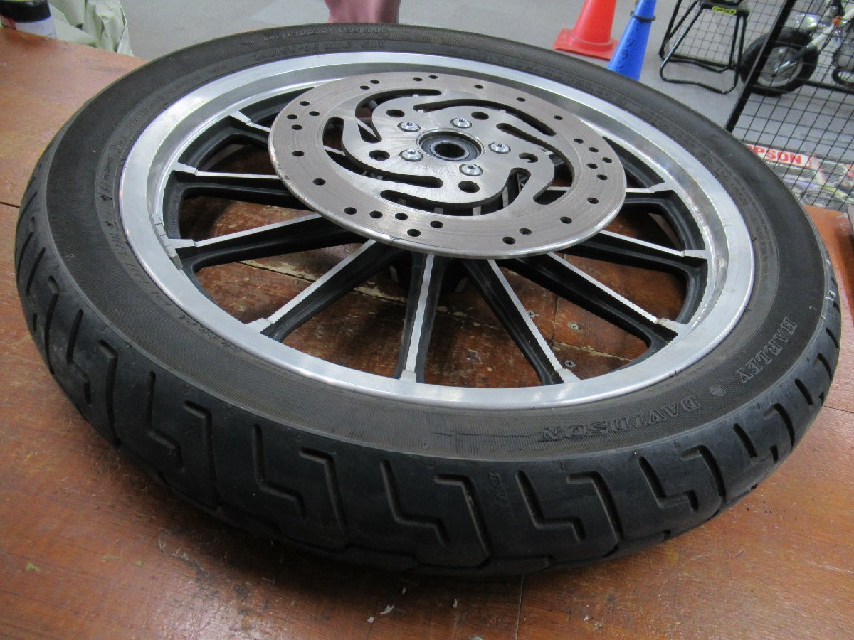 中古】ハーレー純正 XL1200X フォーティーエイト用 フロントホイール