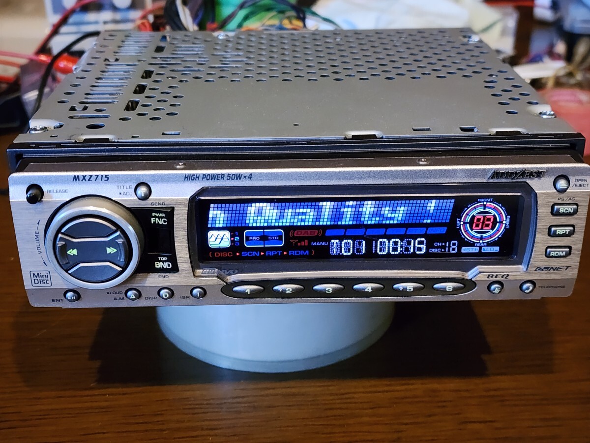 中古】アゼスト DXZ845MC MP3 WMA MDLP AUX 録音 Clarion Addzest