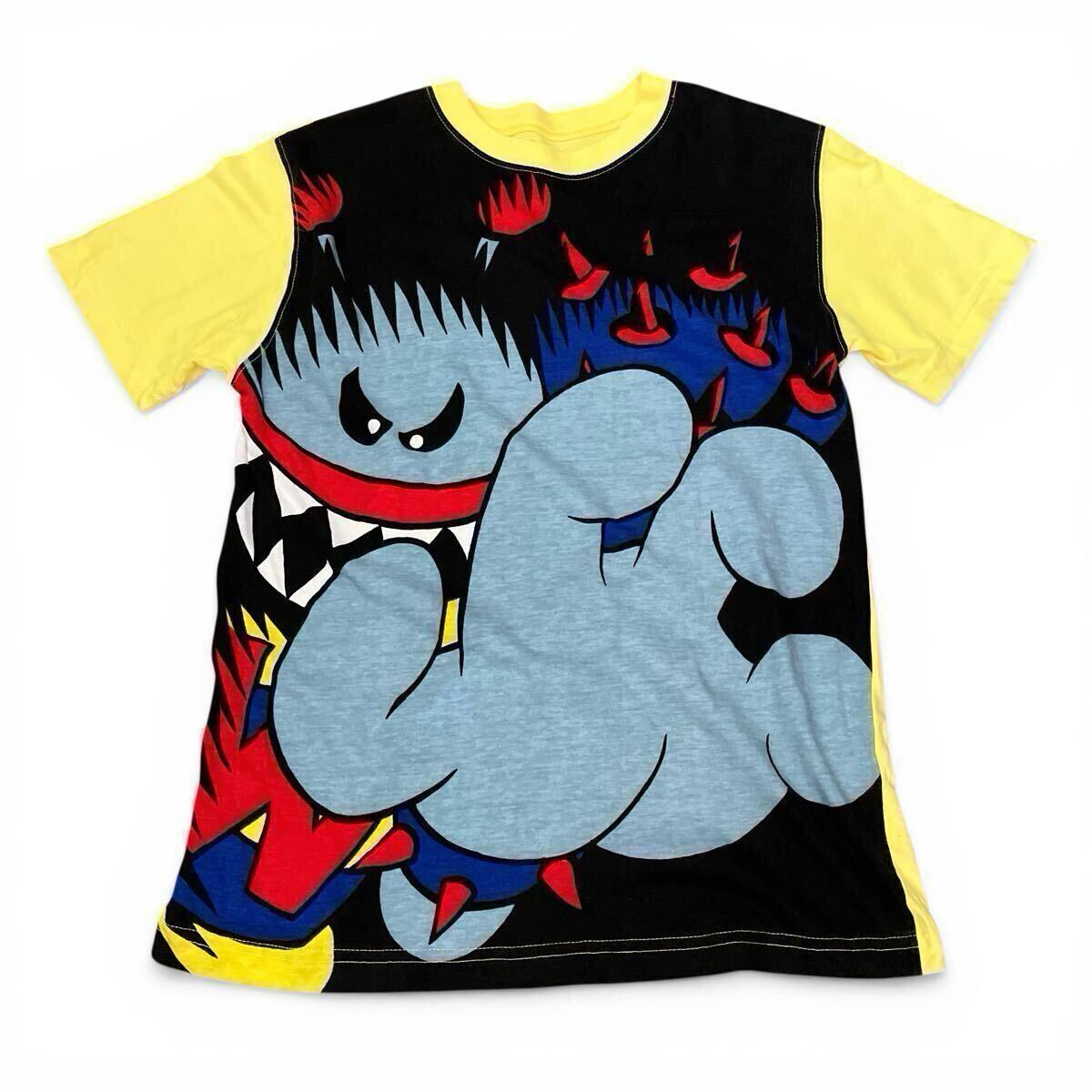 超レア! 90's W＆LT 『KISS THE FUTURE!』 総柄Tシャツ Walter Van