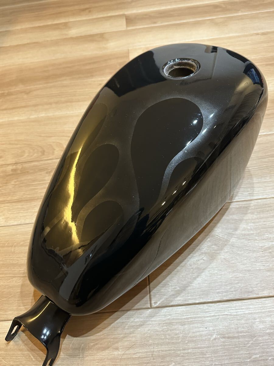 中古】中古 現行 EFI◇スポーツスター カスタムタンク フレイムス ラメ