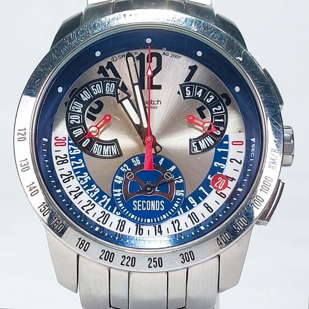 新品】SWATCH スウォッチ☆アイロニークロノ純正交換用レザーベルト