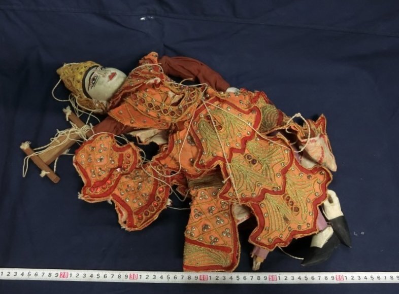 バリ人形 骨董品 マレーシアの操り人形 - インドネシア バリ島人形