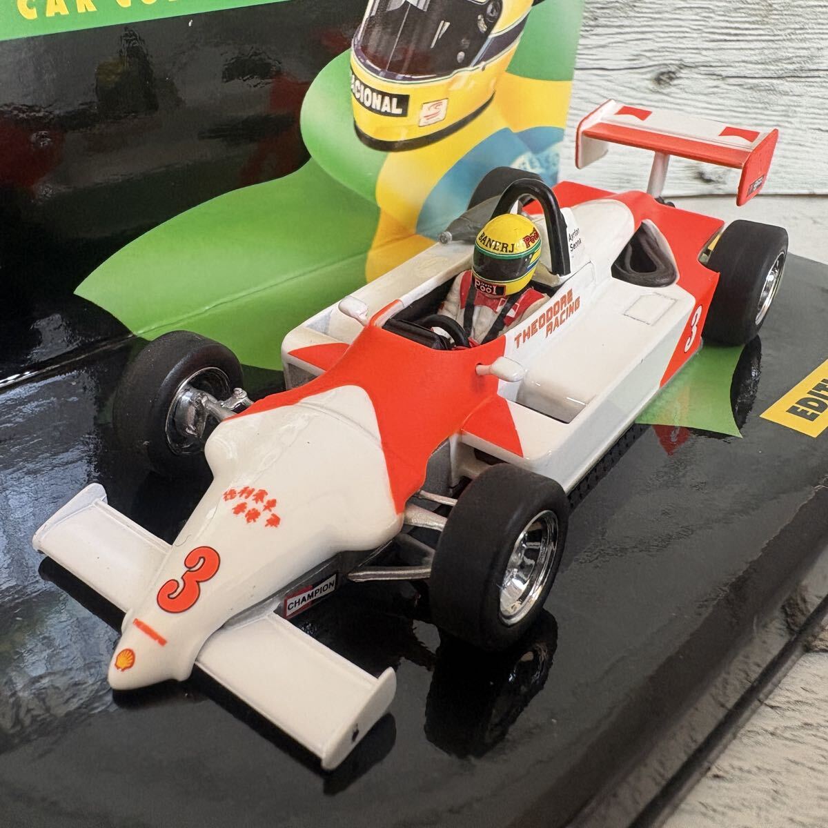 中古】アイルトン・セナ歴代F1マシンの数々。1/18 ミニチャンプス