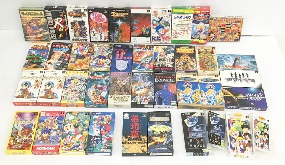 スーパーファミコン 箱付き ソフトセット 10本 スーパーファミコン SFC
