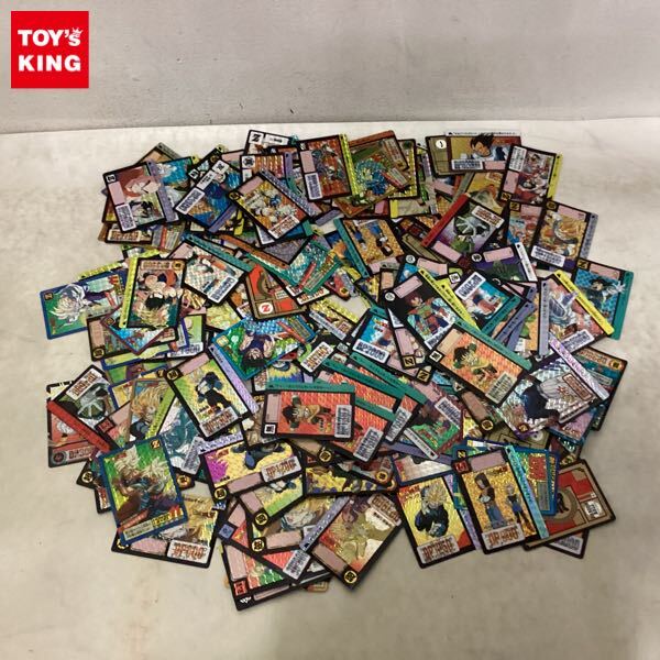 ドラゴンボール×ワンピース 森永ウエハースカード 人造人間18号 サンジ