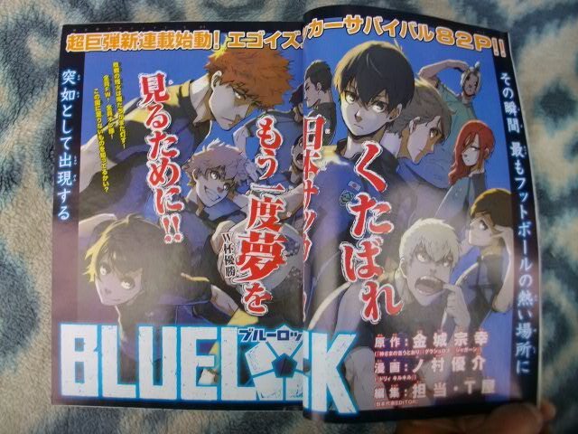 週刊少年マガジン47号 ブルーロック 人気投票 応募券2枚の落札情報詳細