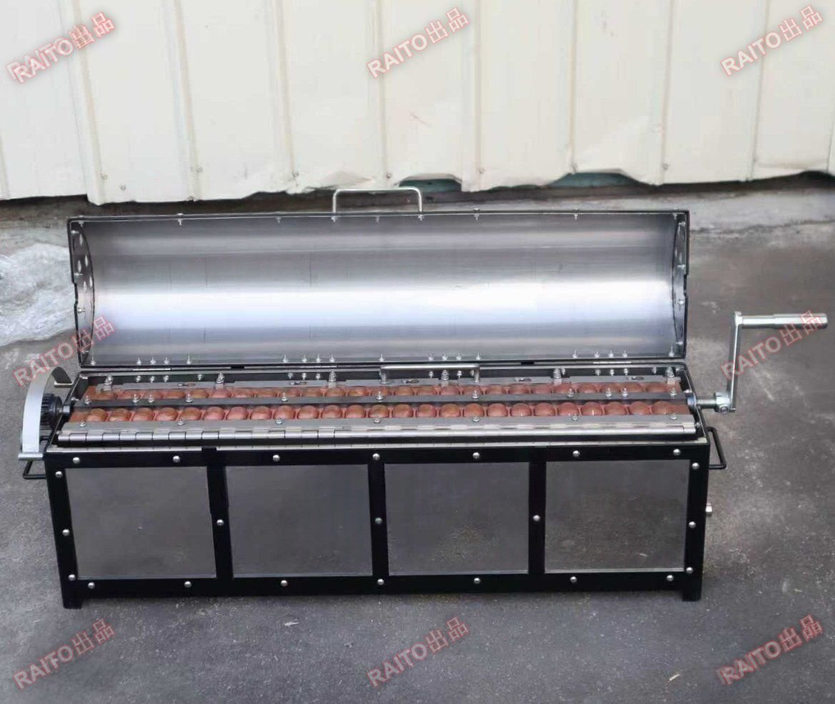 ベビーカステラ機　業務用　50穴 銅板使用　送料無料 中古】中古◇◇銅製ベビーカステラ機 ガス式50穴 銅板ベビーカステラ器