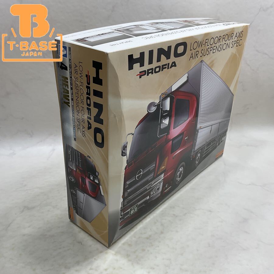 ☆1/32☆ アオシマ デカ箱ダンプ 日野プロフィア 完成品の落札情報詳細