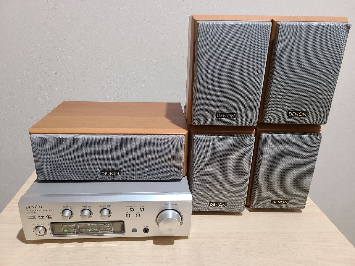 ☆サラウンド スピーカーセット DENON SC-V11/SC-V11C/DSW-11/デノン