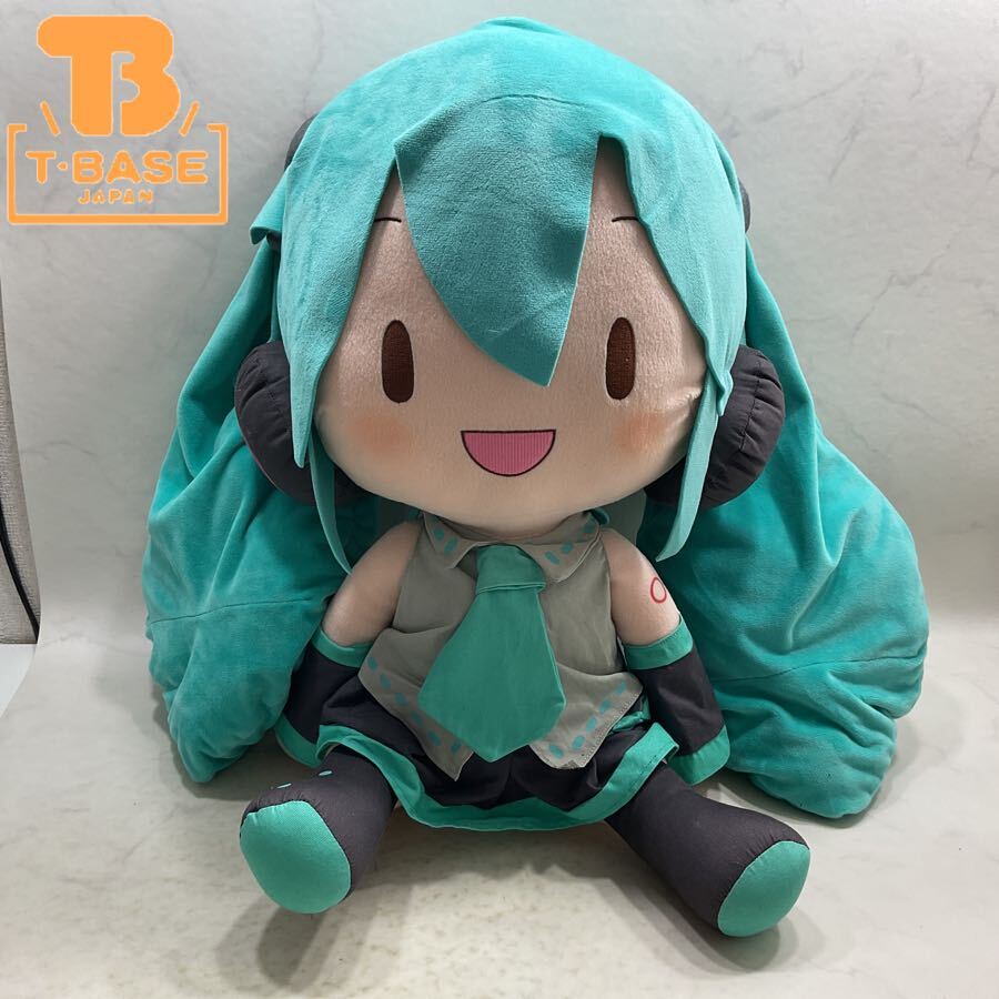 新品】初音ミクシリーズ メガジャンボ寝そべりぬいぐるみ 初音ミク 約