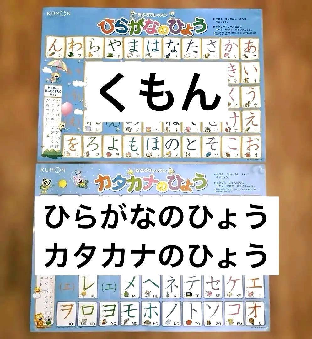 KUMON くもん 公文*知育カード4セット/とけいカード/反対ことばカード