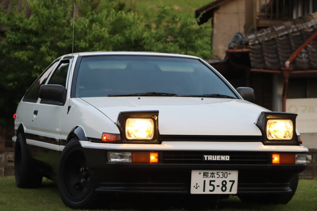 新品】未使用リペア品【AE86 後期】・2ドア用・天井内張り・ルーフ