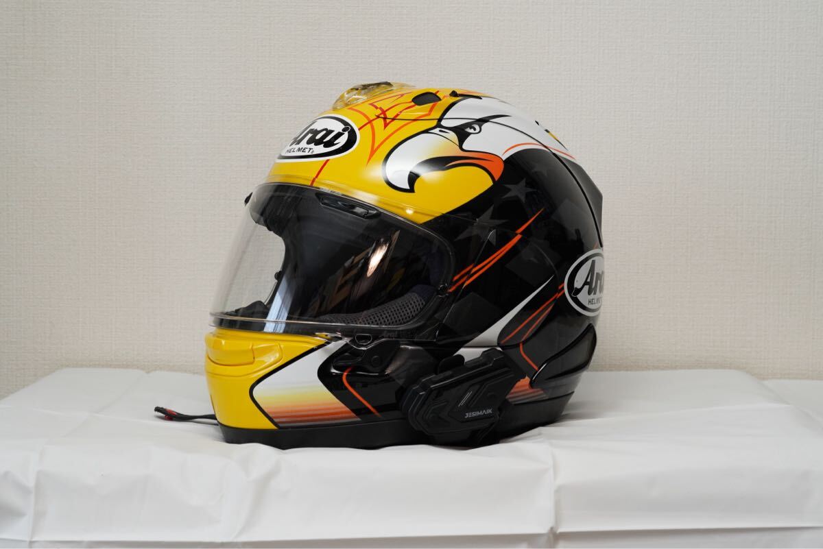 美品 Arai アライ RX-7X RX-7X サイズS(55・56) グラスホワイト