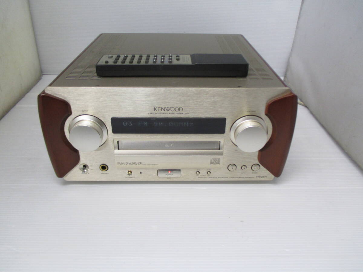 KENWOOD MD/CD マルチアンプ コンポAX-D7-N ゴールド(C-AXD7 M-AXD7 LS