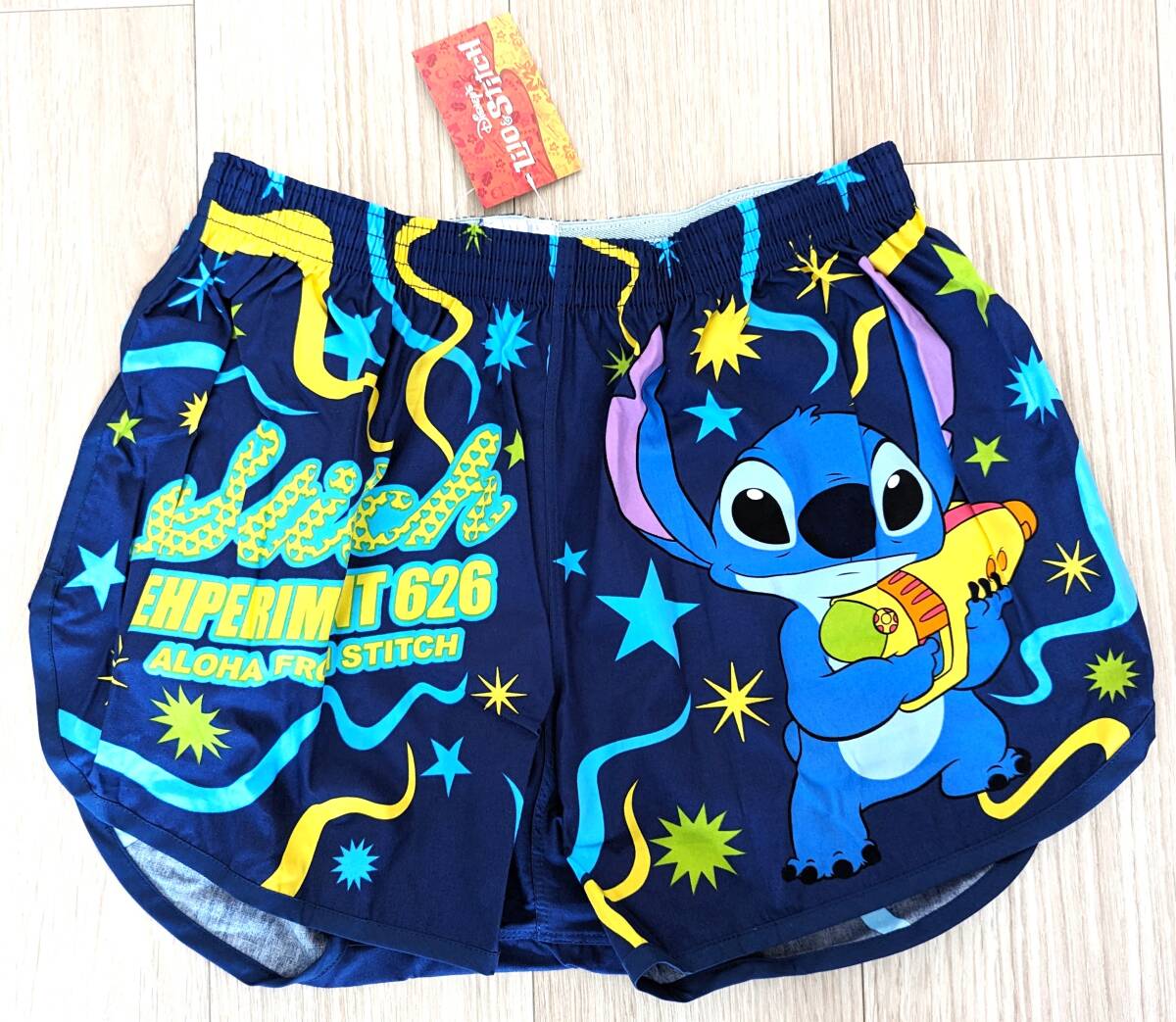 新品】海外☆即決♪ ディズニー スティッチのトランクス・下着 M、L