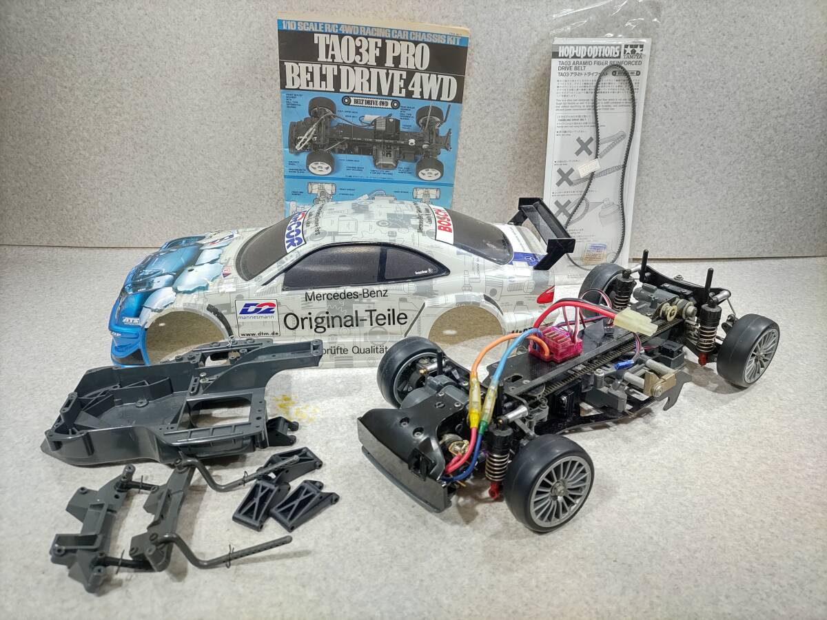 タミヤ TAMIYA 1/10 メルセデスベンツ CLK GTR オリギナルタイレ TL-01