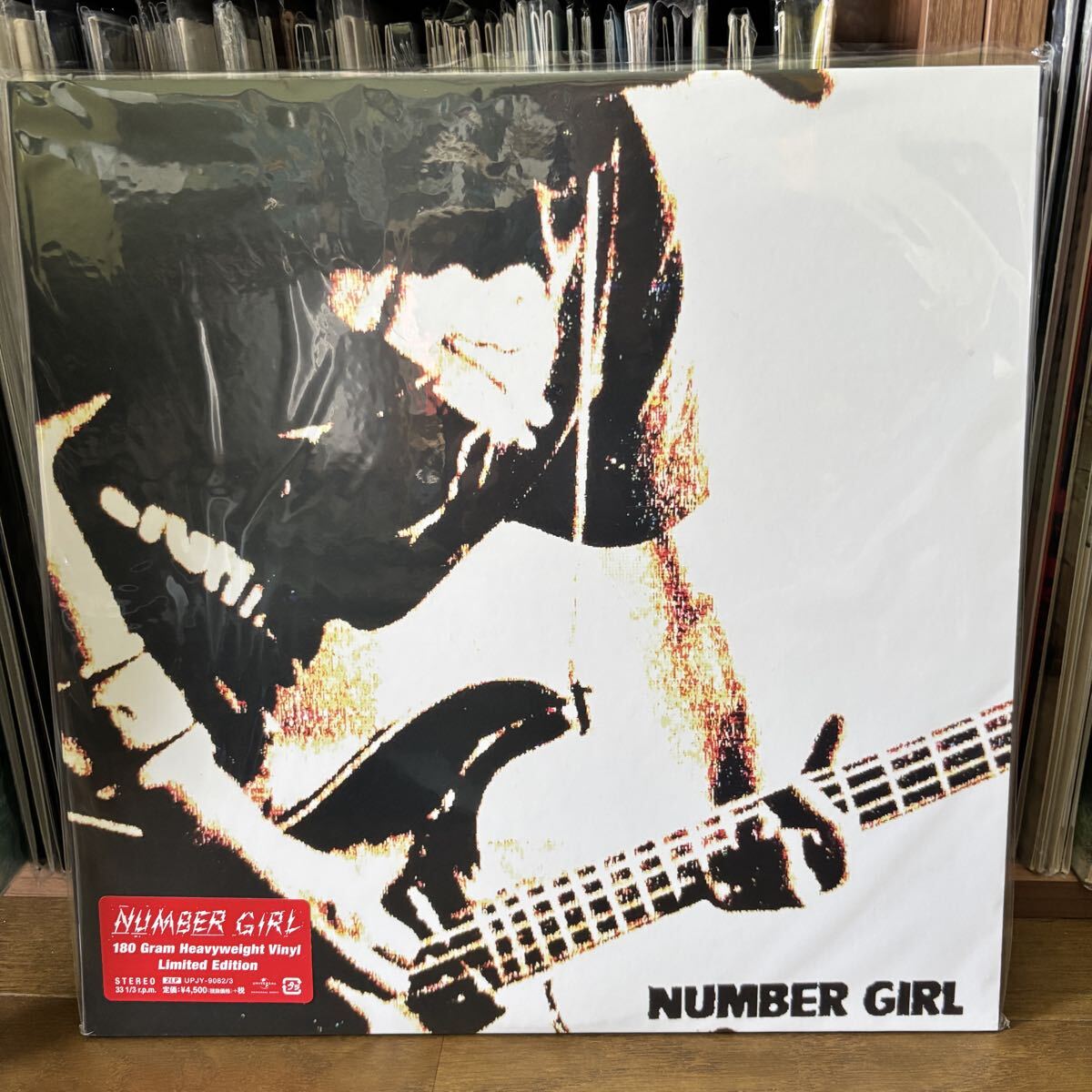 NUMBER GIRL／NUM-HEAVYMETALLIC（TOCT-24764）（日本盤）ステッカー2