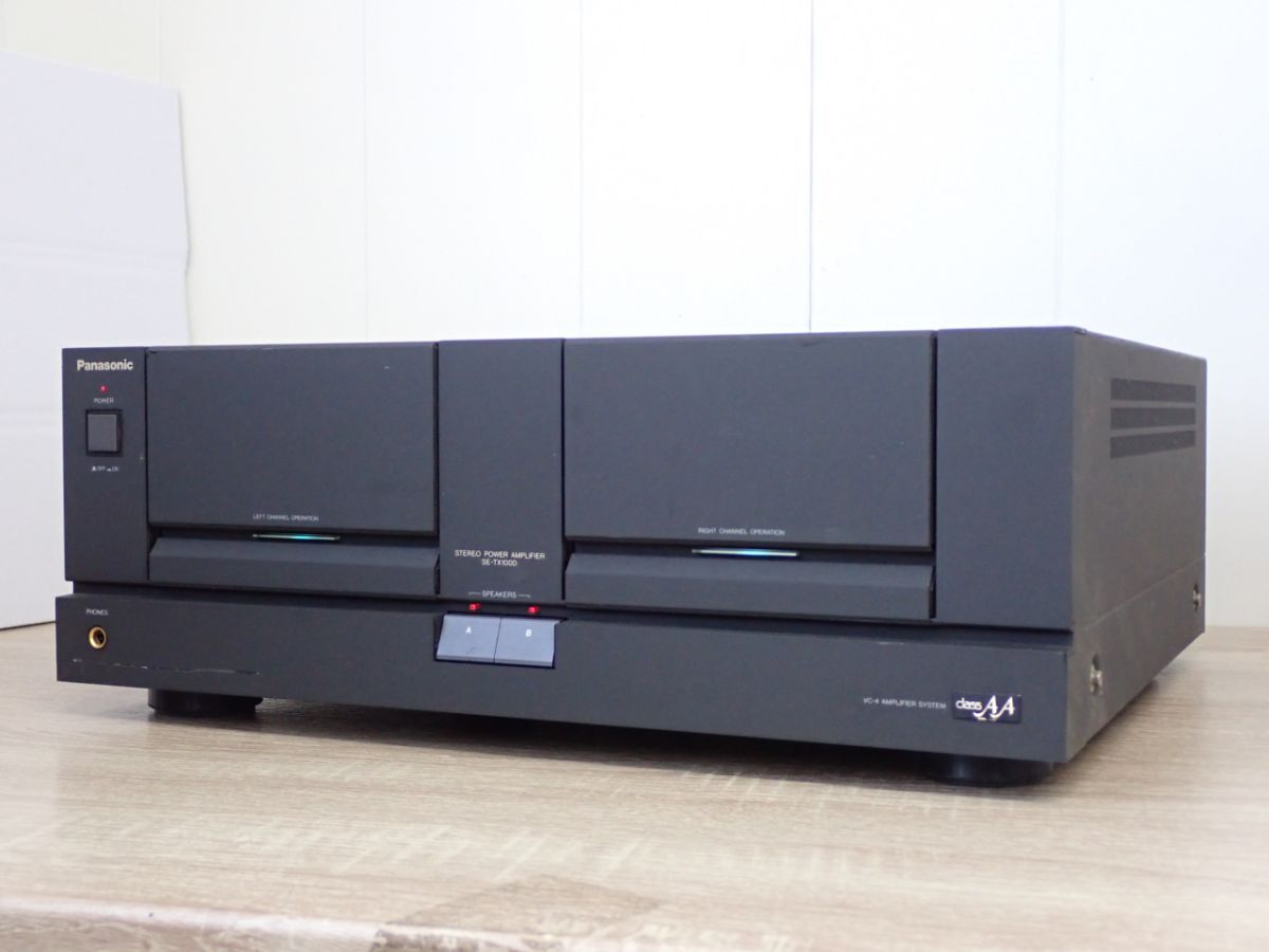 Panasonic WA-930 ハイパワーアンプ の落札情報詳細 - Yahoo