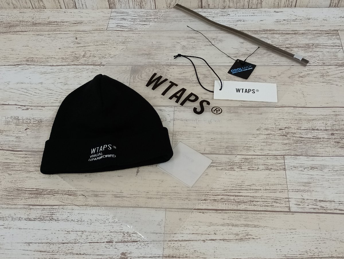 美品 WTAPS ダブルタップス GASKET BEANIE ガスケット ビーニー ネック