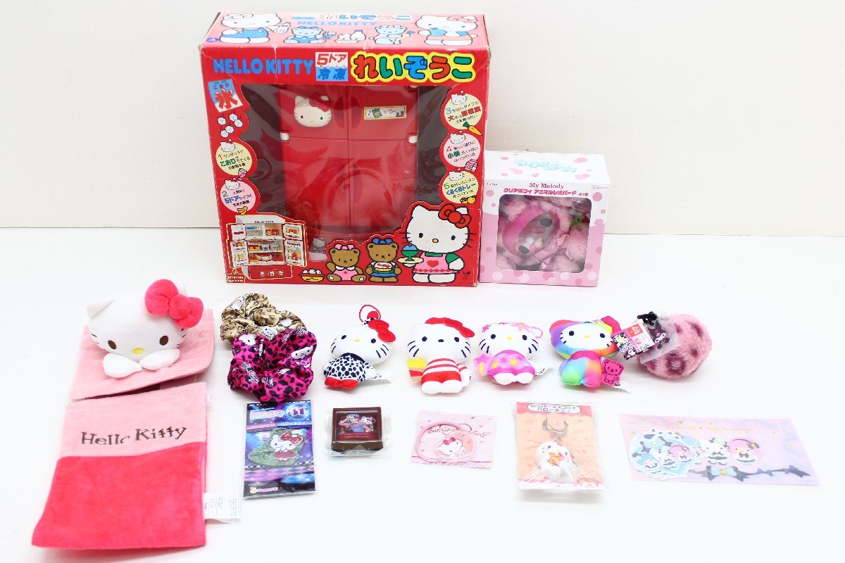 中古】ハローキティ ままごとトントン ママ キッチン れいぞうこ 