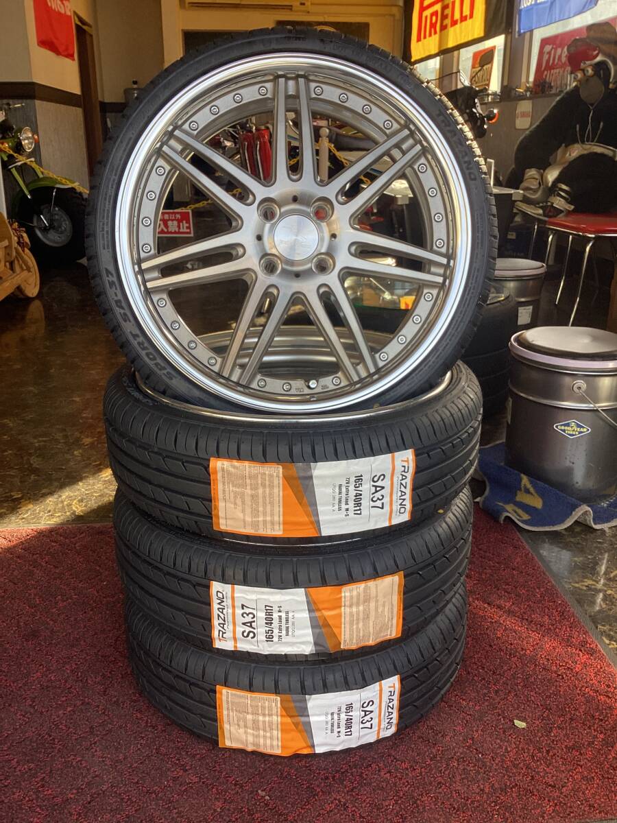 在庫☆極上品☆WORK リザルタード 17インチ 7.0J+31 7.5J+38 ポテンザ