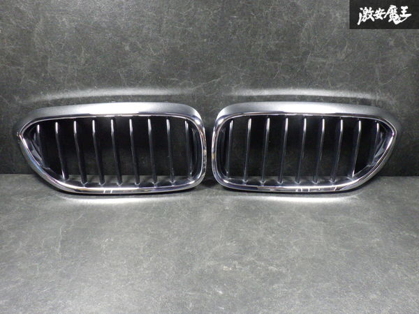 BMW 純正 5シリーズ G30 G31 キドニーグリル セリウムグレー 送料込の